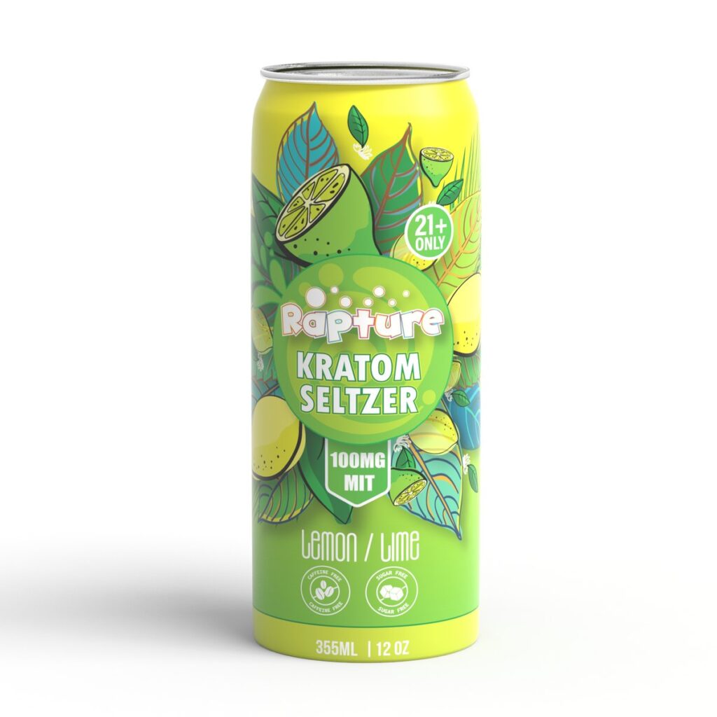 Buy Rapture 100mg Lemon Kratom Seltzer online - 100mg MIT kratom seltzer 12oz can