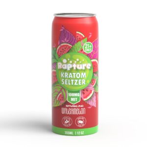 Buy Rapture 100mg Watermelon Kratom Seltzer online - 100mg MIT kratom seltzer 12oz can
