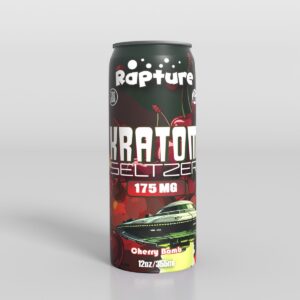 Buy Rapture 175mg Cherry Bomb Kratom Seltzer online - 175mg MIT kratom seltzer 12oz can