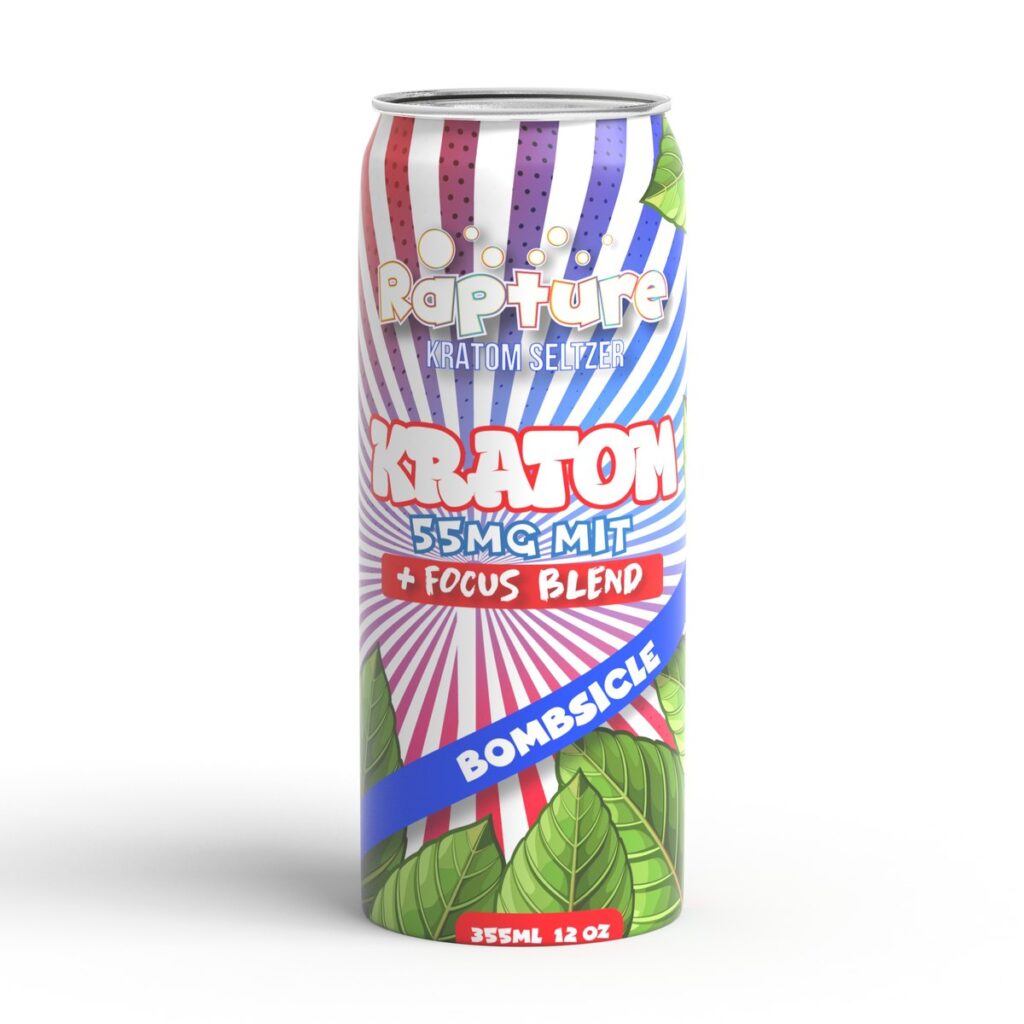 Buy Rapture 55mg Bombsicle Kratom Seltzer online - 55mg MIT kratom seltzer 12oz can