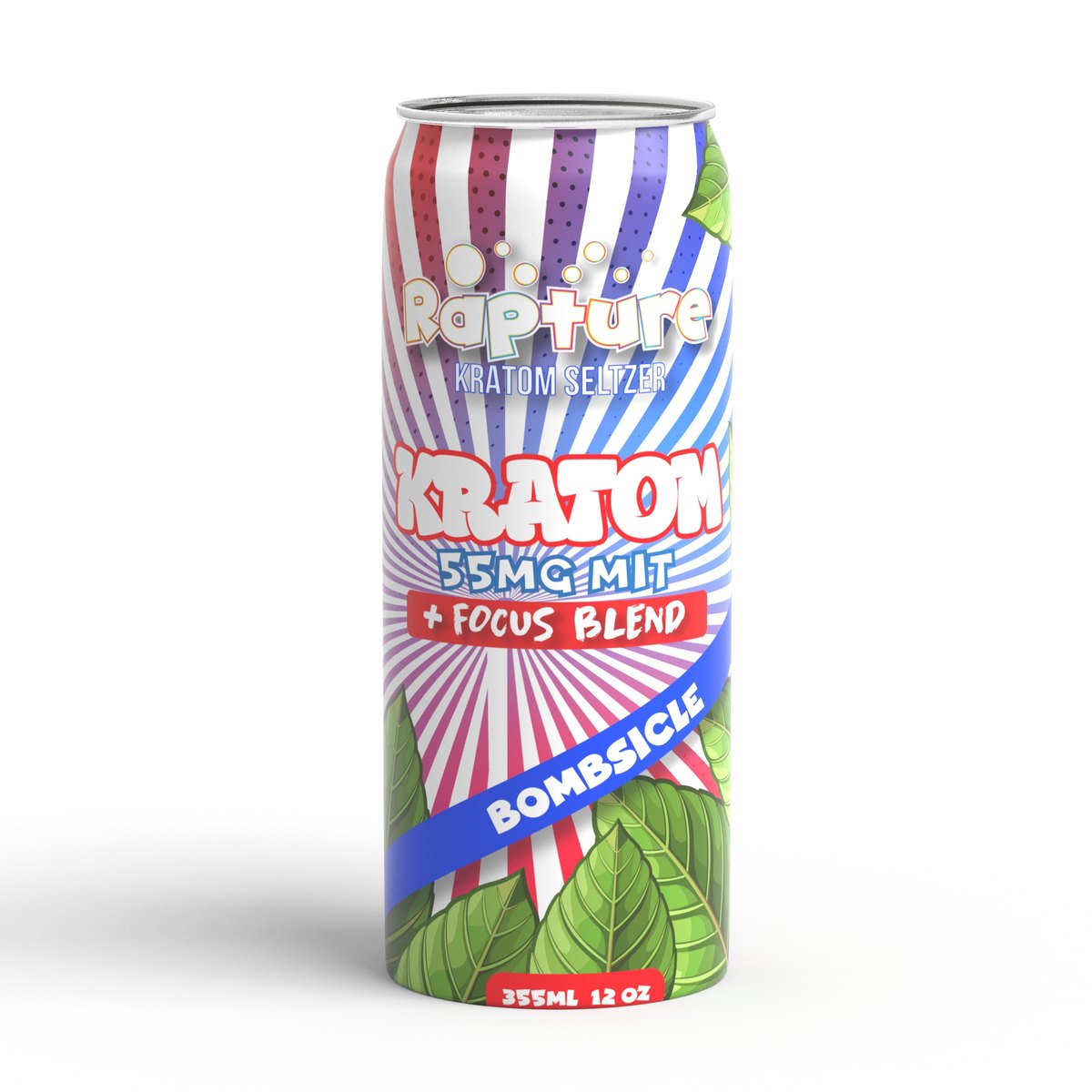 Buy Rapture 55mg Bombsicle Kratom Seltzer online - 55mg MIT kratom seltzer 12oz can